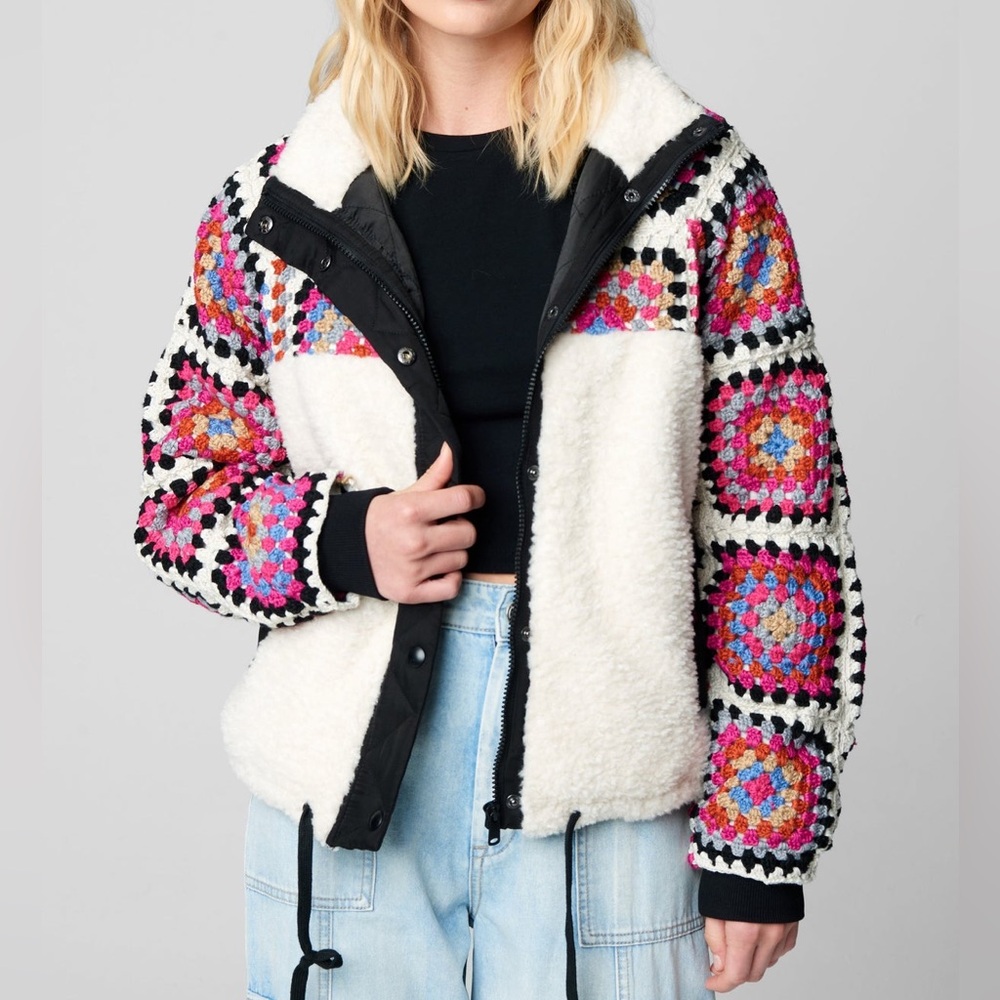 NWT BLANK NYC Cuddle Up Sherpa Jacket ~ Size Medium ~ $198 ~ SOLD OUT!!!